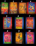 アイタルオリジナル 手書き 敷きカバー(105×210)NO.0020の写真