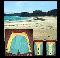 NEW ITAL(アイタル)プリント サーフトランクス 水着/海パンジャマイカ 2の写真
