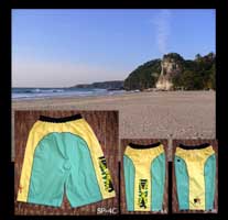 NEW ITAL(アイタル)プリント サーフトランクス 水着/海パンジャマイカ4の写真