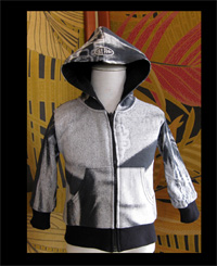 NEW ITAL BATIK (アイタル バティック)子供タオル地パーカー(0915-S)BT-6の写真