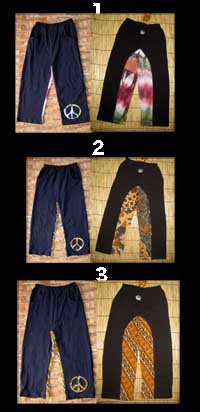 アイタルオリジナル BATIK 子供パンツ アップリケ(1007-S)の写真