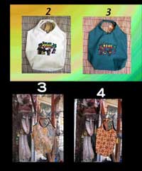 レゲエ ラスタNEW ITAL(アイタル) ファミリー + バティック オールド ECO BAG(0842)の写真