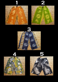 12”ITAL BATIK 綿ジャージ サーフパンツ 631:ゆったりの写真
